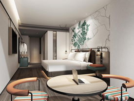 新加坡鹏瑞利（昆明）雅居酒店客房